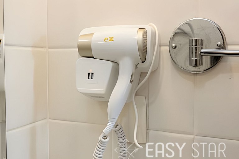Easy Star - Charmoso flat C/vaga no coração do itaim Bibi -