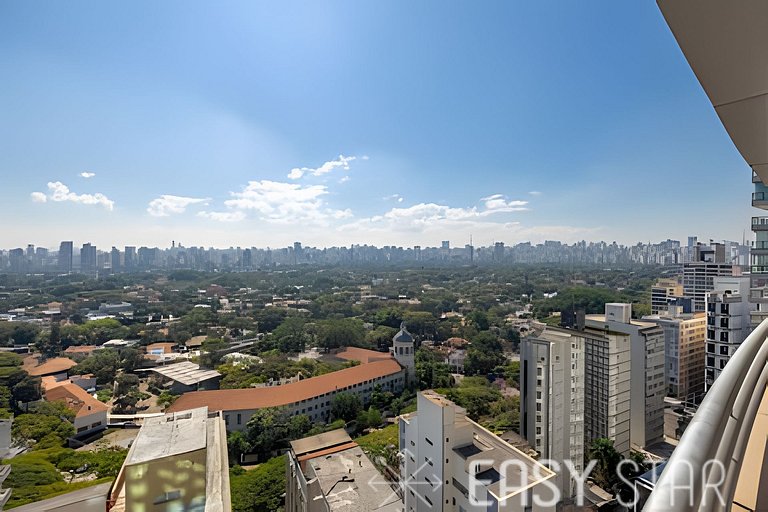 Easy Star - Charmoso flat C/vaga no coração do itaim Bibi -