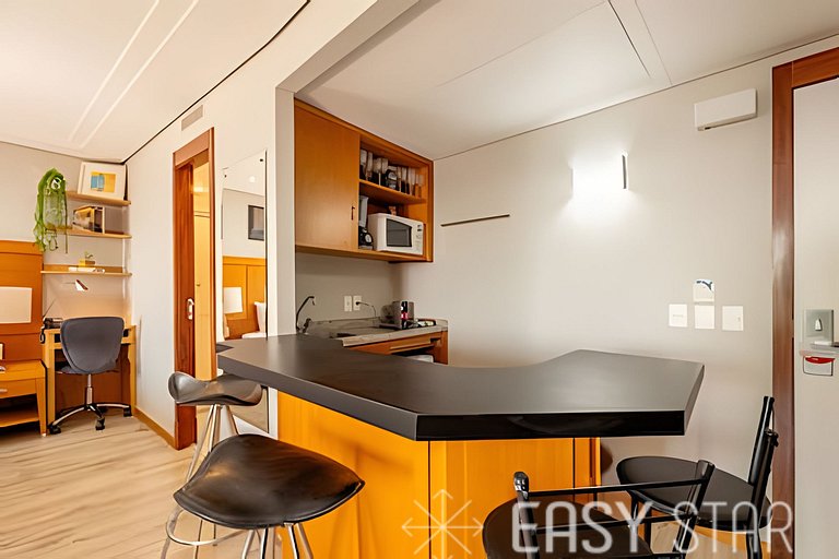 Easy Star - Encantador Flat c/ Estacionamiento en el Corazón