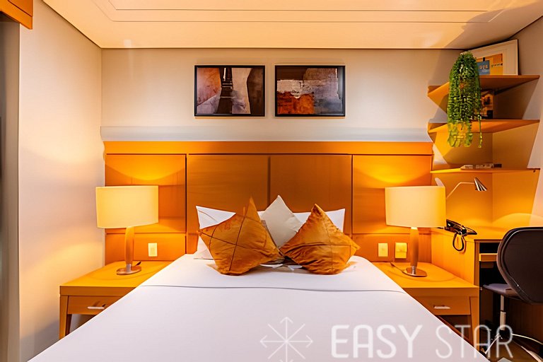 Easy Star - Encantador Flat c/ Estacionamiento en el Corazón