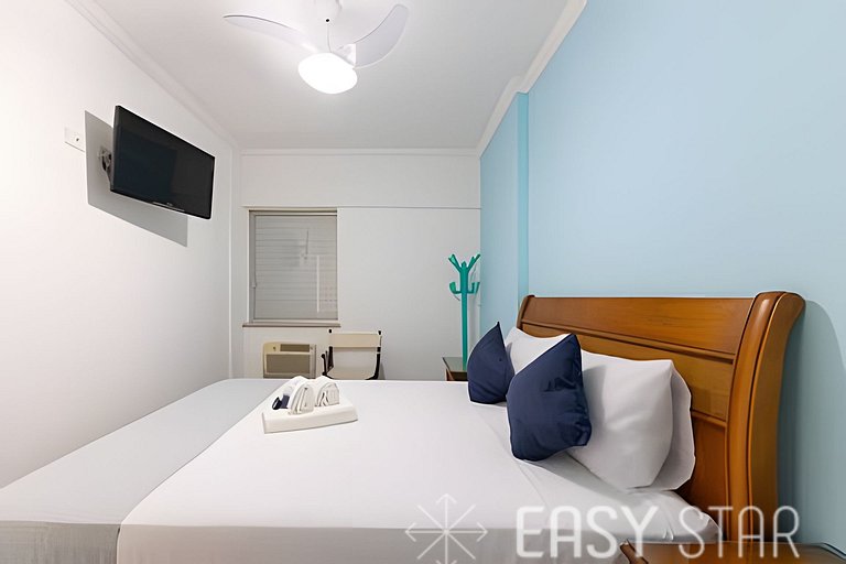 Charmoso apto C/vaga e 3 dorms em Enseeada