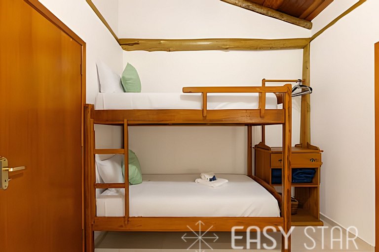 Easy Star - Bela em condominio de Maresias C/ 2 dorms e vaga