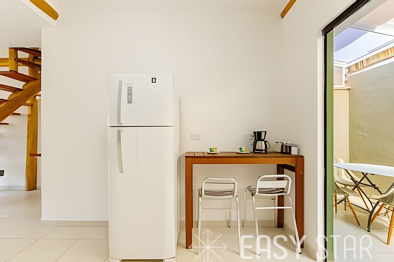 Easy Star - Bela em condominio de Maresias C/ 2 dorms e vaga