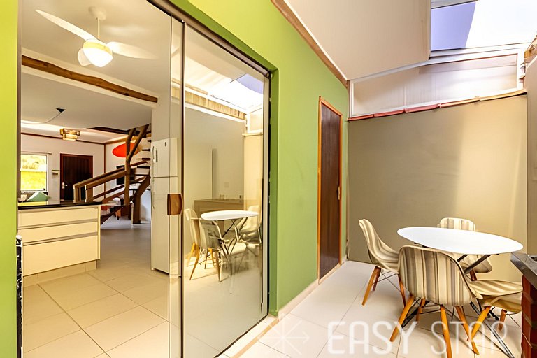 Easy Star - Bela em condominio de Maresias C/ 2 dorms e vaga