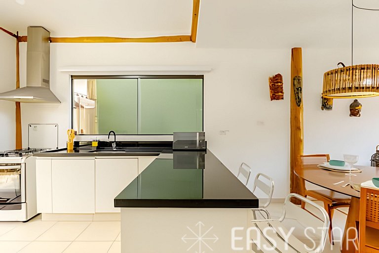 Easy Star - Bela em condominio de Maresias C/ 2 dorms e vaga