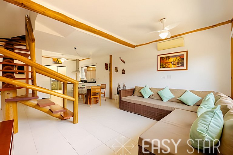 Easy Star - Bela em condominio de Maresias C/ 2 dorms e vaga