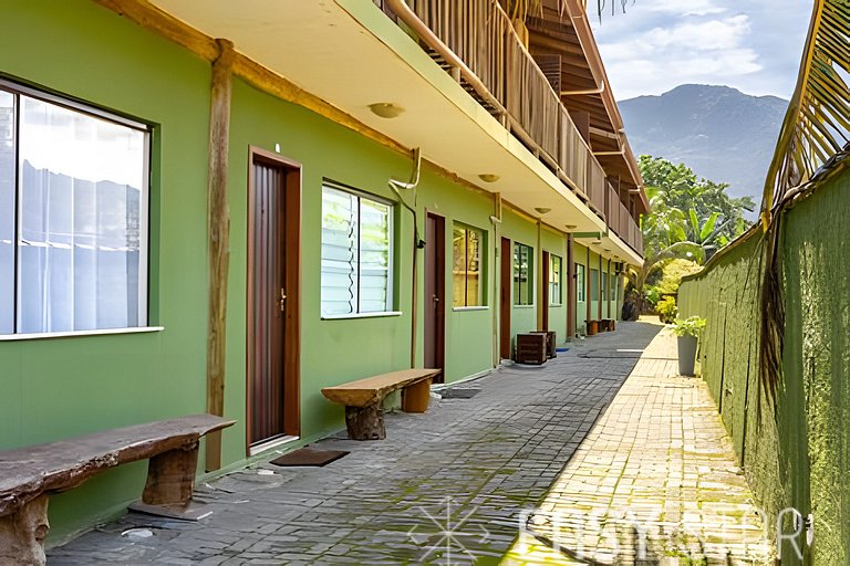 Easy Star - Bela em condominio de Maresias C/ 2 dorms e vaga