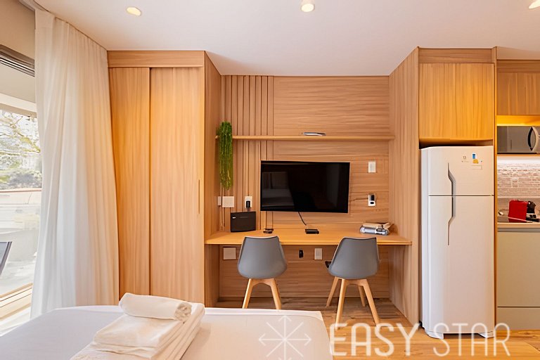 Easy – Beautiful studio in the heart of Novo Brooklin – LS01