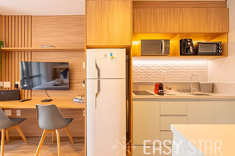 Easy – Beautiful studio in the heart of Novo Brooklin – LS01