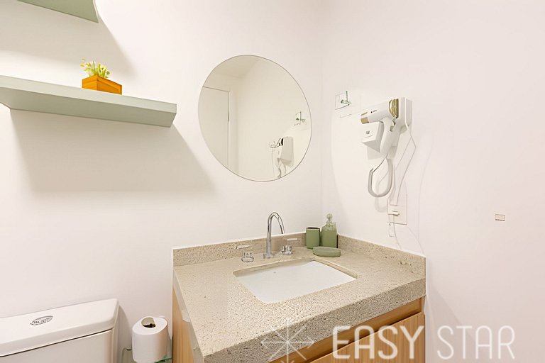 Easy – Beautiful studio in the heart of Novo Brooklin – LS01