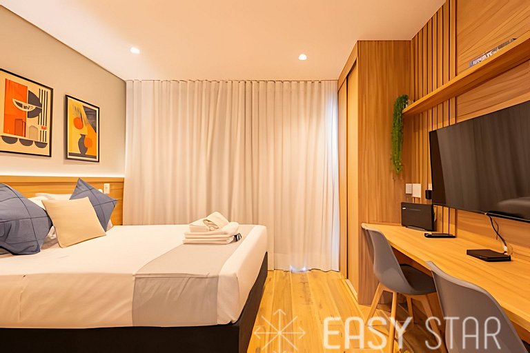 Easy – Beautiful studio in the heart of Novo Brooklin – LS01