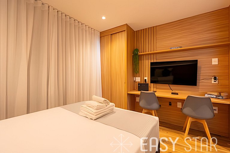 Easy – Beautiful studio in the heart of Novo Brooklin – LS01