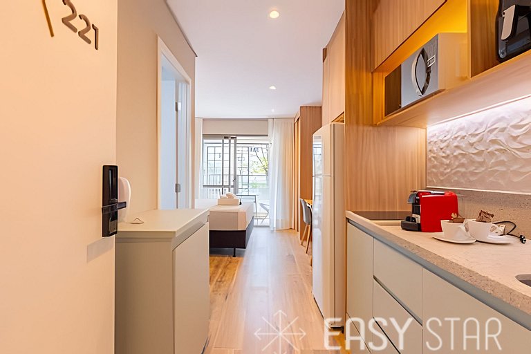 Easy – Beautiful studio in the heart of Novo Brooklin – LS01