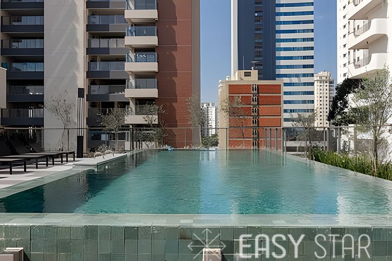 Easy – Bello estudio en el corazón de Novo Brooklin – LS01I