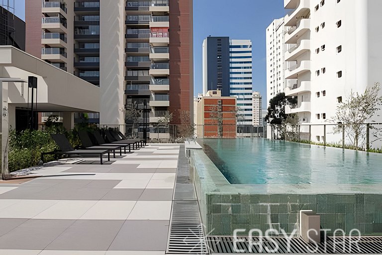 Easy – Beautiful studio in the heart of Novo Brooklin – LS01