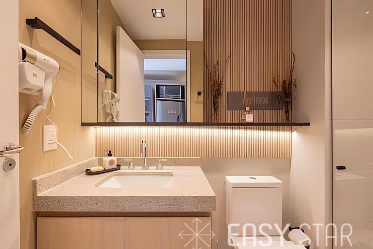 Easy Star - Fabulous Studio in Novo Brooklin - LT01I