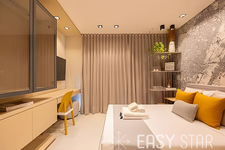 Easy Star - Estudio fabuloso en Novo Brooklin - LT01I