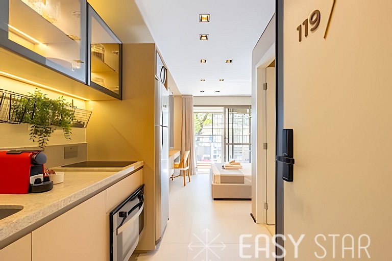 Easy Star - Fabulous Studio in Novo Brooklin - LT01I