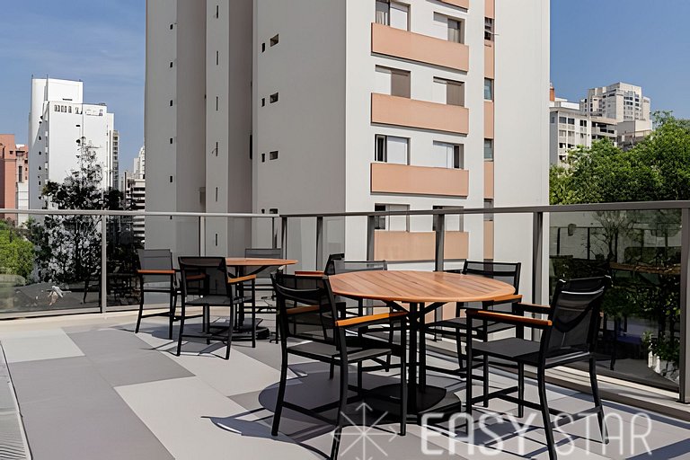 Easy Star - Estudio fabuloso en Novo Brooklin - LT01I