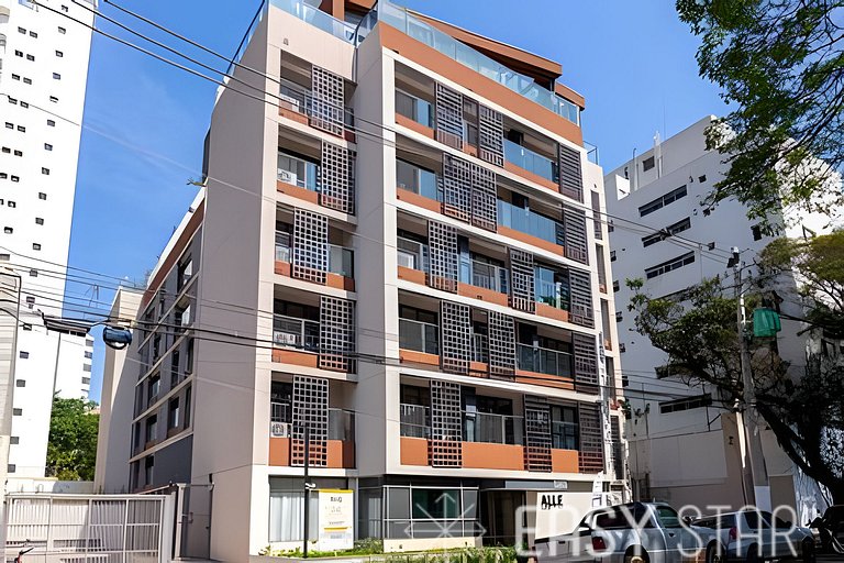 Easy Star - Fabuloso studio no Novo Brooklin - LT01I