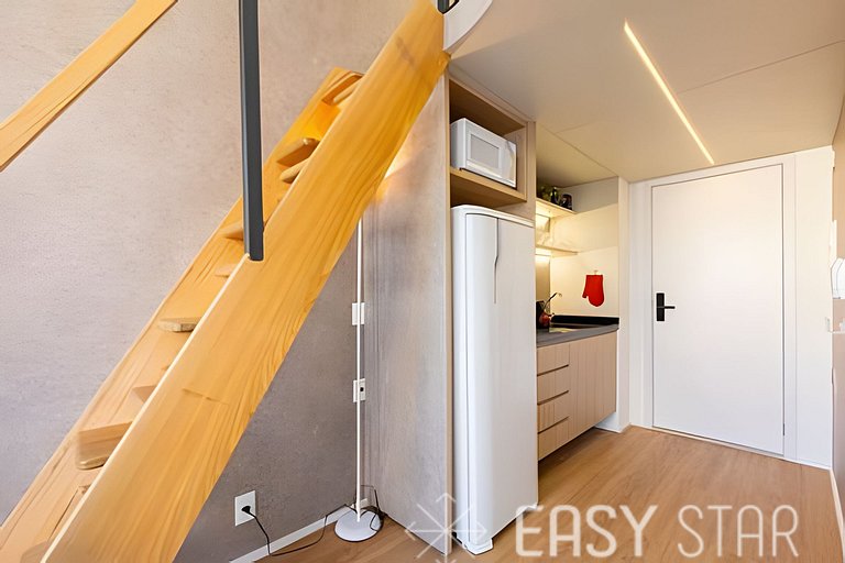 East Star - Belo Studio com mezanino em Moema - LV01I