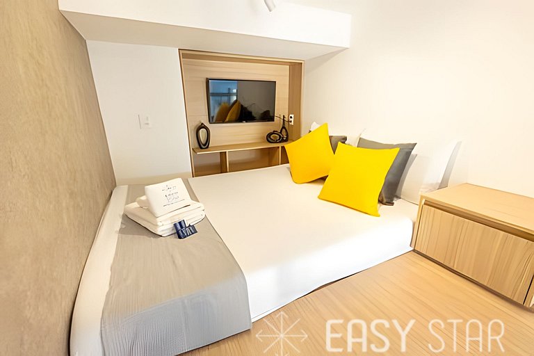 East Star - Belo Studio com mezanino em Moema - LV01I