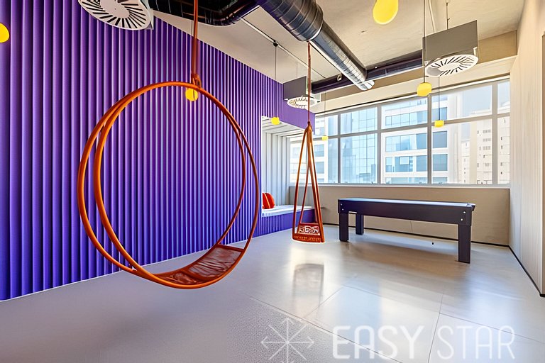 East Star - Belo Studio com mezanino em Moema - LV01I