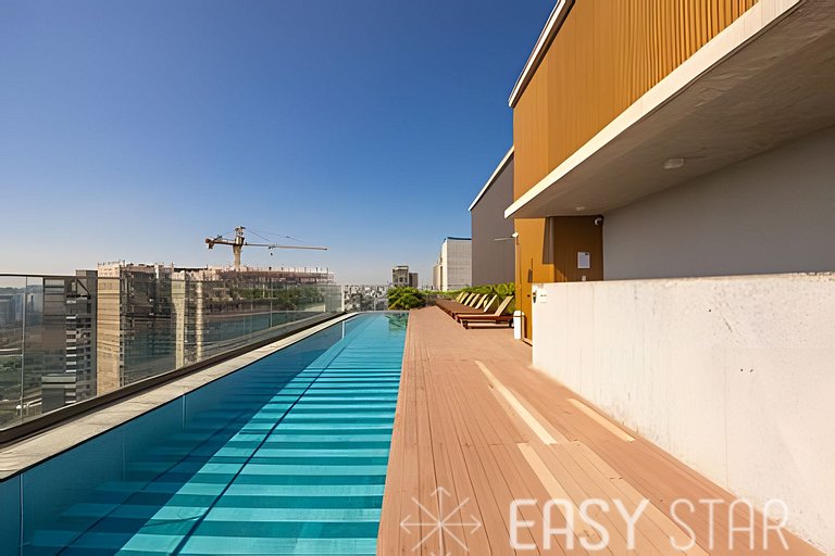 East Star - Belo Studio com mezanino em Moema - LV01I