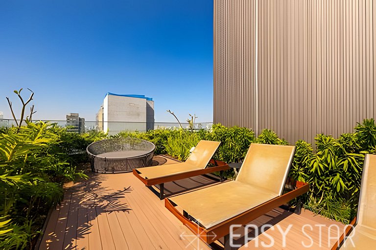 East Star - Belo Studio com mezanino em Moema - LV01I