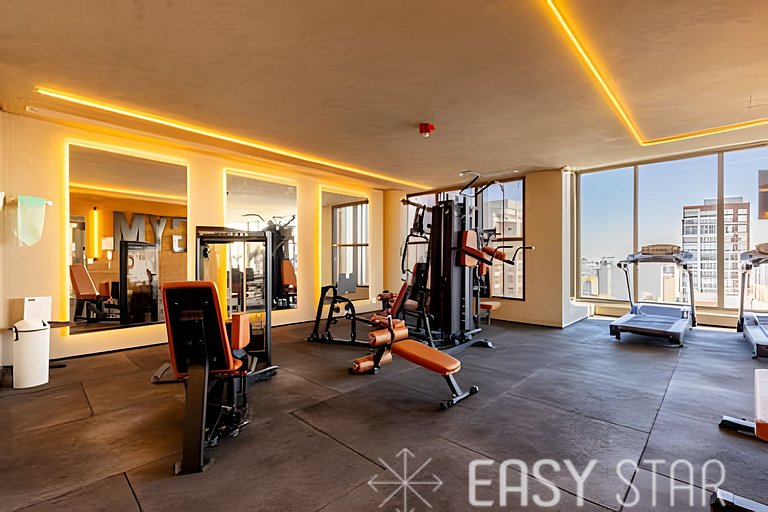 East Star - Belo Studio com mezanino em Moema - LV01I