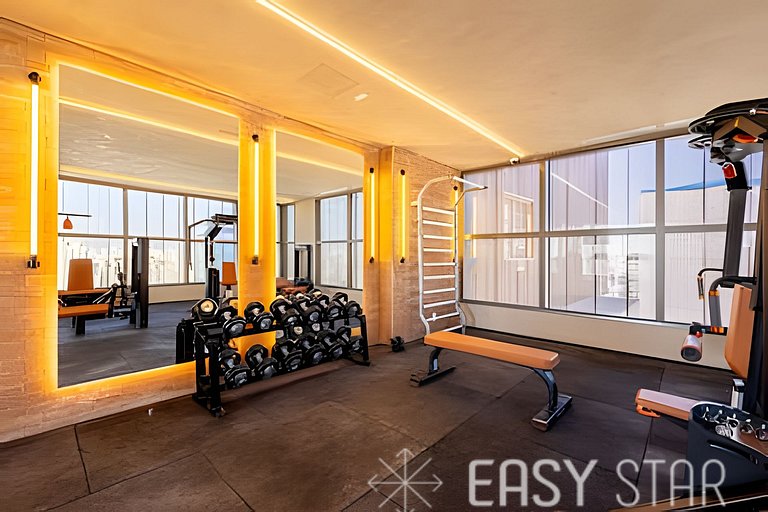 East Star - Belo Studio com mezanino em Moema - LV01I