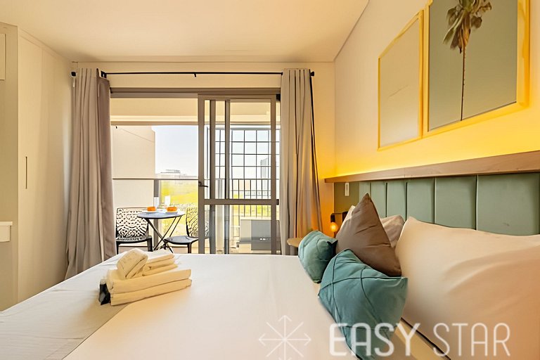 Easy Star - Charmoso studio no Brooklin - LW01I