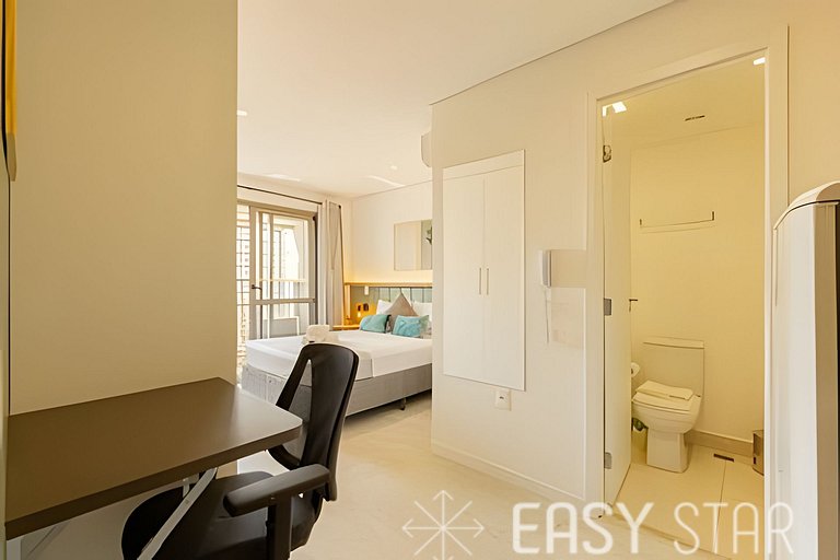 Easy Star - Charmoso studio no Brooklin - LW01I