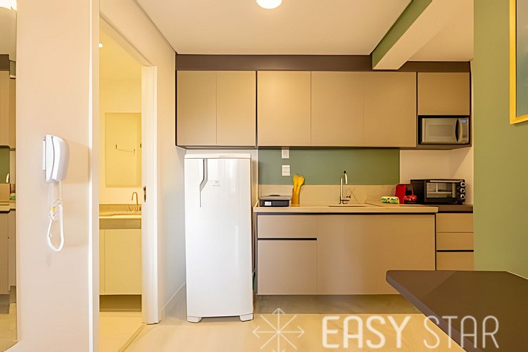Easy Star - Charmoso studio no Brooklin - LW01I