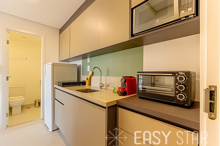 Easy Star - Charmoso studio no Brooklin - LW01I