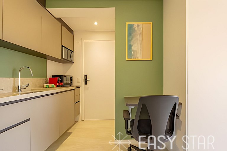 Easy Star - Charmoso studio no Brooklin - LW01I