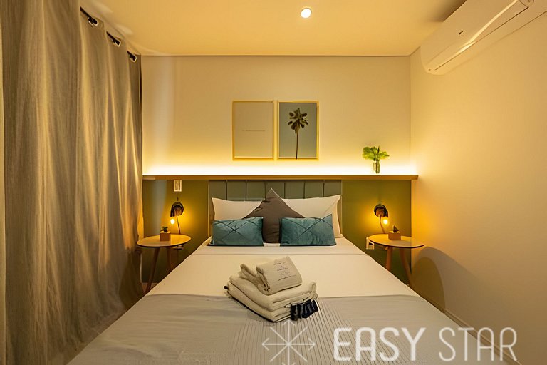 Easy Star - Charmoso studio no Brooklin - LW01I
