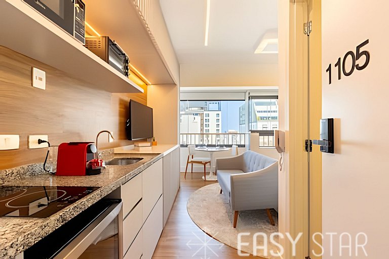 Easy Star - Charmoso studio ao lado da Av. Paulista - MC01I