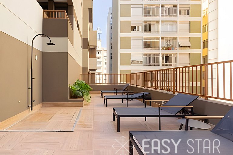Easy Star - Charmoso studio ao lado da Av. Paulista - MC01I