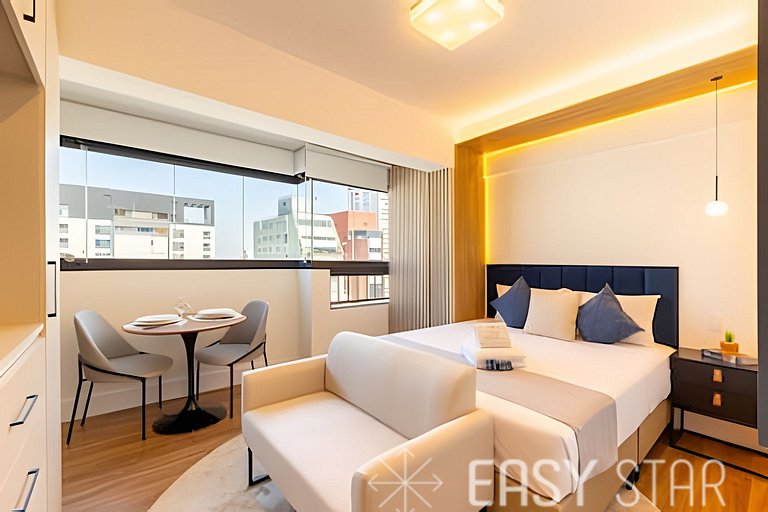 Easy Star - Charmoso studio na rua Pamplona - MD01I