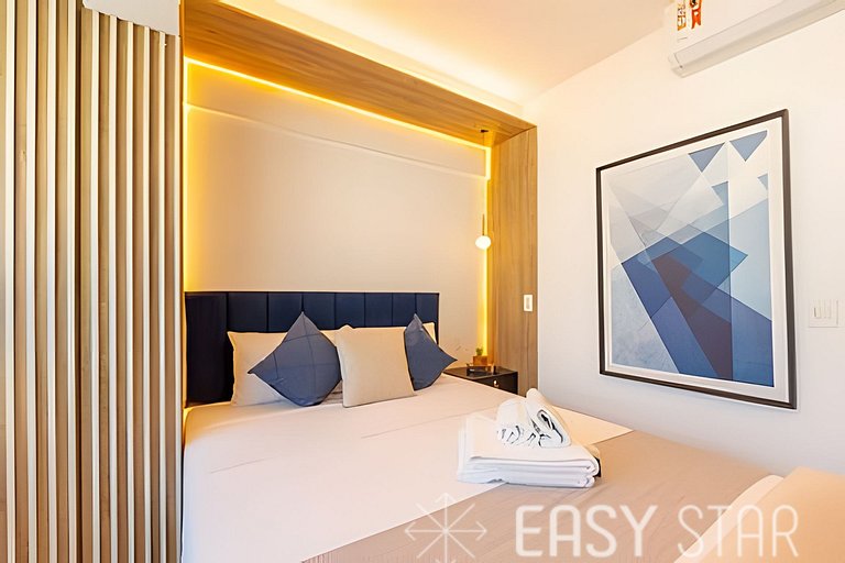 Easy Star - Charmoso studio na rua Pamplona - MD01I