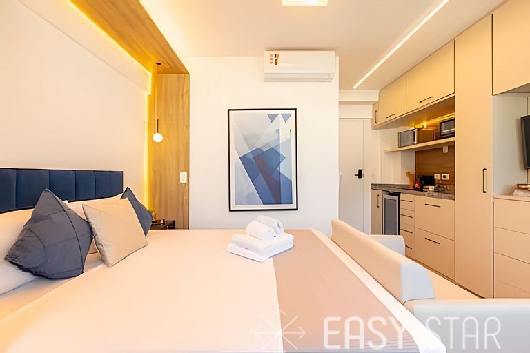 Easy Star - Charmoso studio na rua Pamplona - MD01I