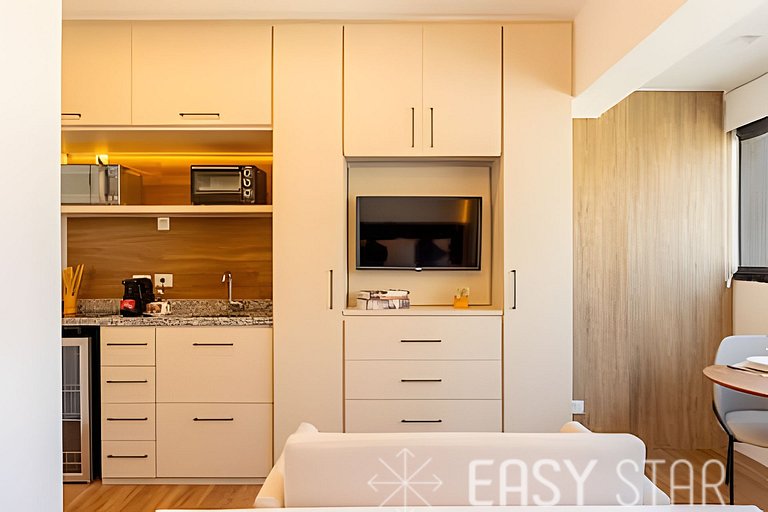 Easy Star - Charmoso studio na rua Pamplona - MD01I