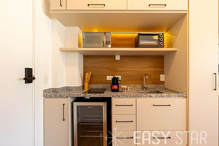 Easy Star - Charmoso studio na rua Pamplona - MD01I