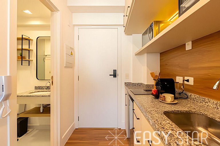 Easy Star - Charmoso studio na rua Pamplona - MD01I