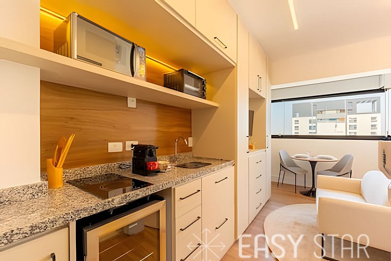 Easy Star - Charmoso studio na rua Pamplona - MD01I