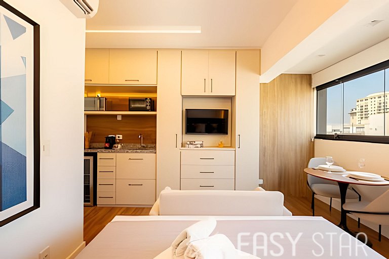 Easy Star - Charmoso studio na rua Pamplona - MD01I