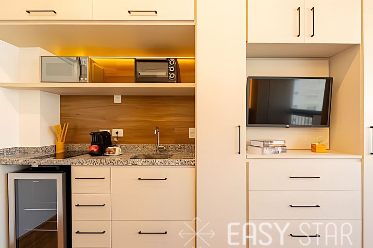 Easy Star - Charmoso studio na rua Pamplona - MD01I