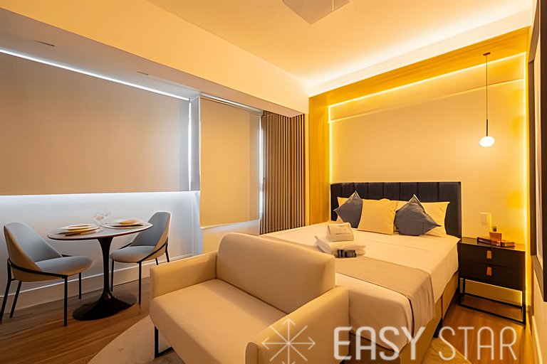 Easy Star - Charmoso studio na rua Pamplona - MD01I