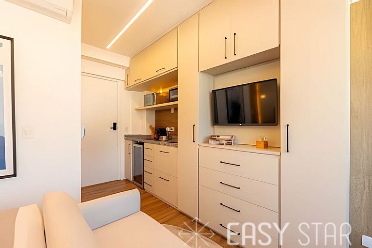 Easy Star - Charmoso studio na rua Pamplona - MD01I